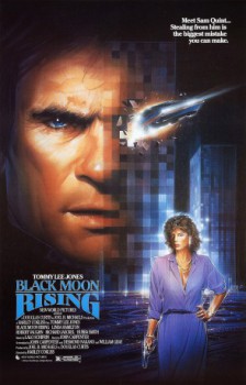 poster Black Moon Rising  (1986)