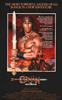 poster Conan the Destroyer  (1984)