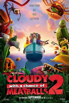 poster Cloudy With a Chance of Meatballs 2  (2013)