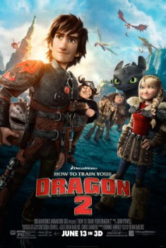 poster How to Train Your Dragon 2  (2014)