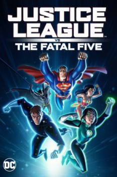 poster Justice League vs the Fatal Five  (2019)