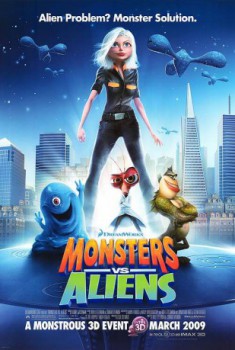 poster Monsters vs. Aliens  (2009)