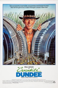 poster Crocodile Dundee  (1986)