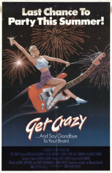 poster Get Crazy - 1983
