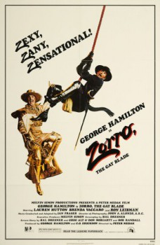 poster Zorro The Gay Blade  (1981)