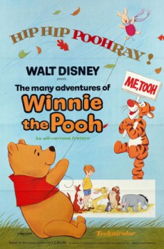 poster The Many Adventures of Winnie the Pooh  (1977)