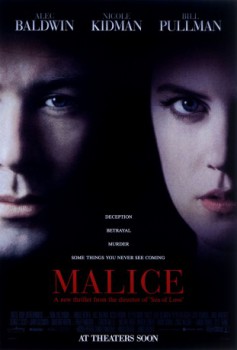 poster Malice  (1993)
