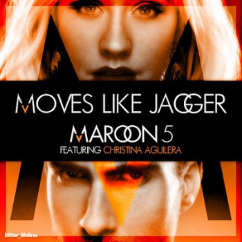 poster Maroon 5 Feat. Christina Aguilera: Moves Like Jagger