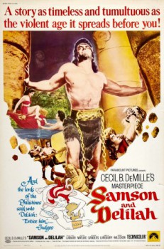poster Samson and Delilah  (1949)