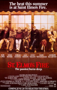 poster St. Elmo's Fire  (1985)