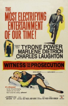 poster Witness for the Prosecution  (1957)